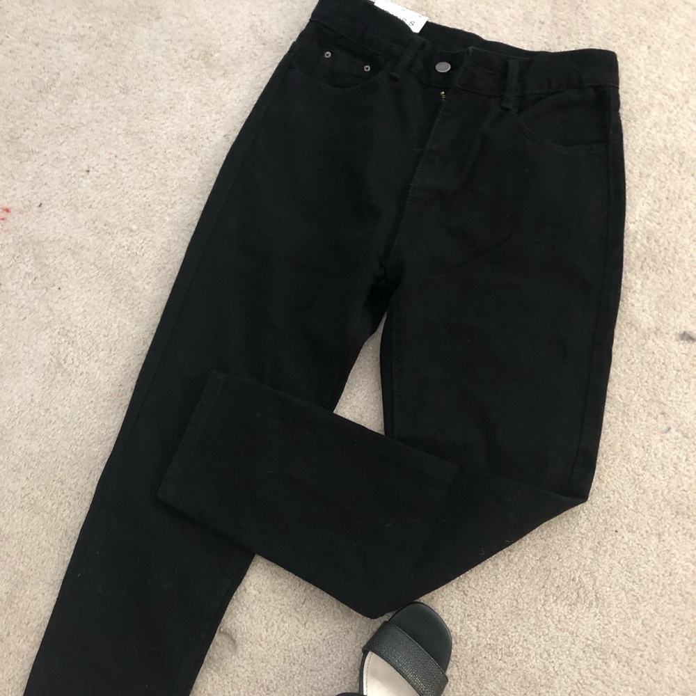 classic black jeans